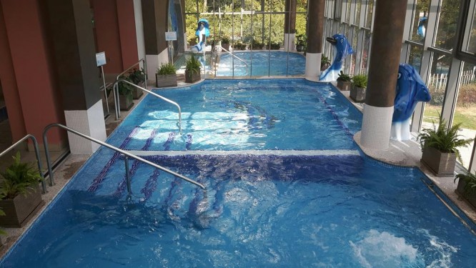 The swimming pool
