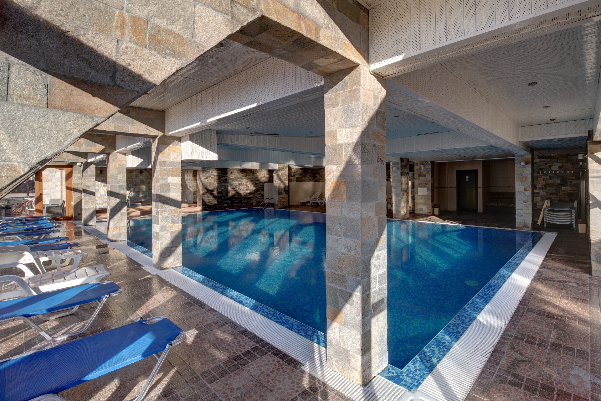 The swimming pool