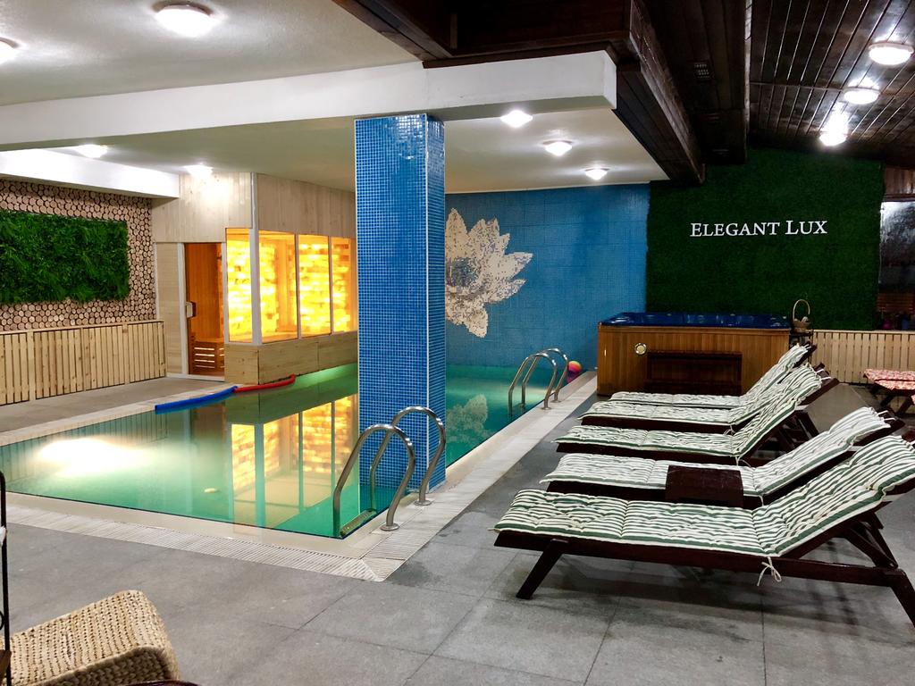 The swimming pool