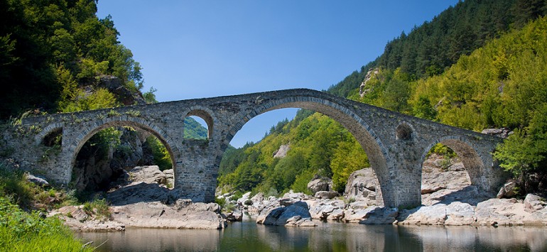 Dyavolski Most (Devil’s Bridge) – an Ancient Bridge over the Arda River – Town of Ardino