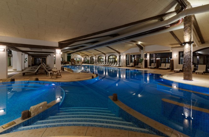 The swimming pool
