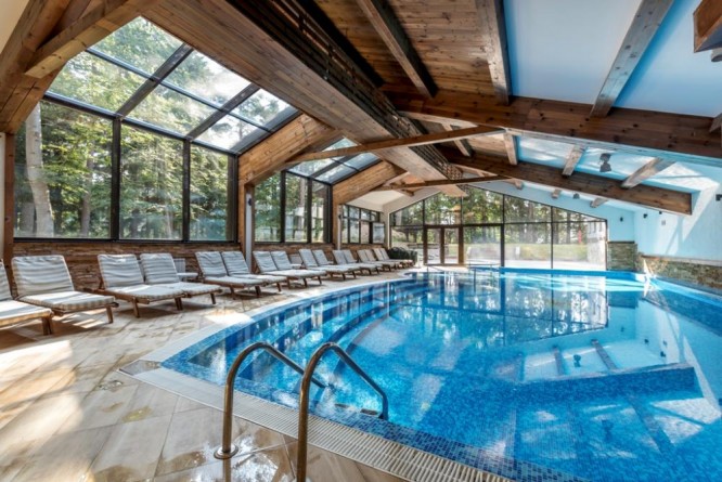 The swimming pool